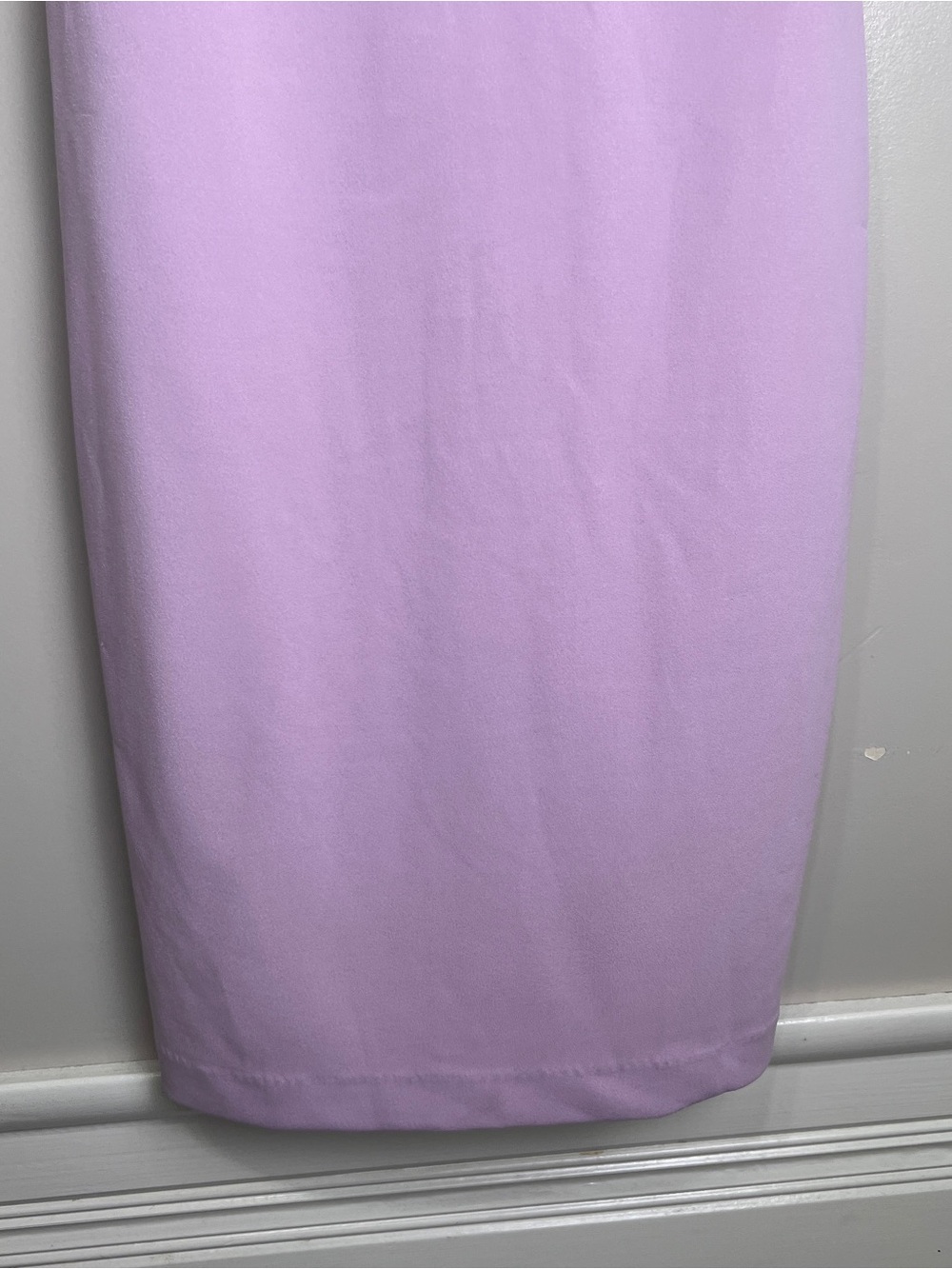 Christian Soriano Colorblock Tie-Detail Sheath Dress Neon Yellow Black, Lilac M - Picture 4 of 11